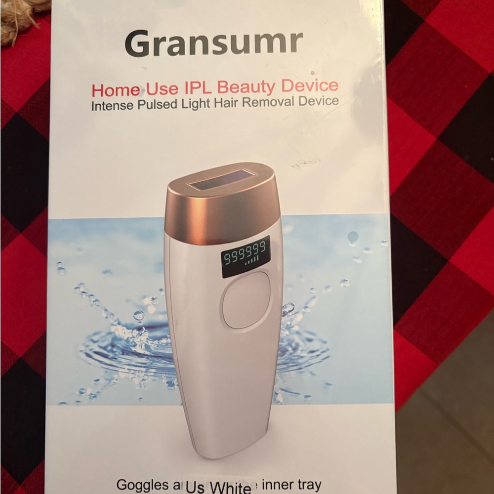 White IPL Hair Removal Device